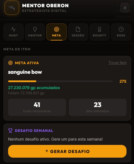 Meta de item